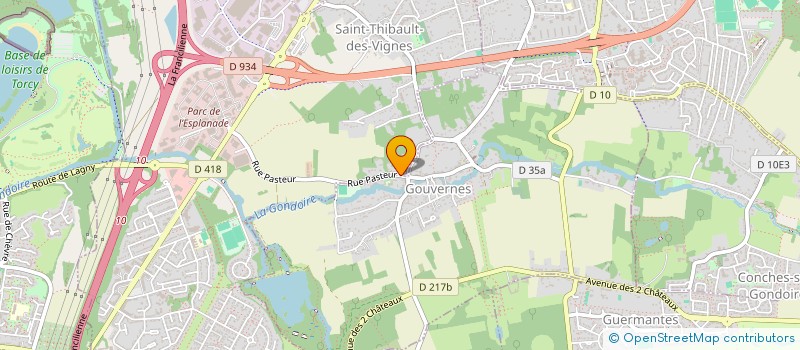localisation de l'entreprise SCI LYON à SAINT-THIBAULT-DES-VIGNES
