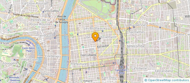 localisation de l'entreprise SCI LYON IMMOBILIER  LYON