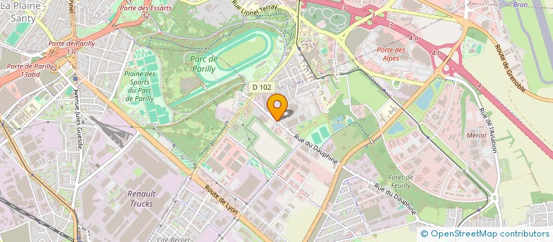 localisation de l'entreprise SCI LYONBOX  SAINT-PRIEST