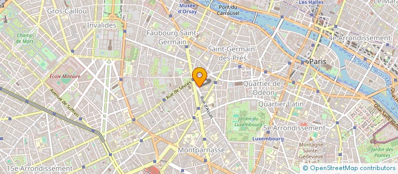 localisation de l'entreprise SCI LYONS  PARIS