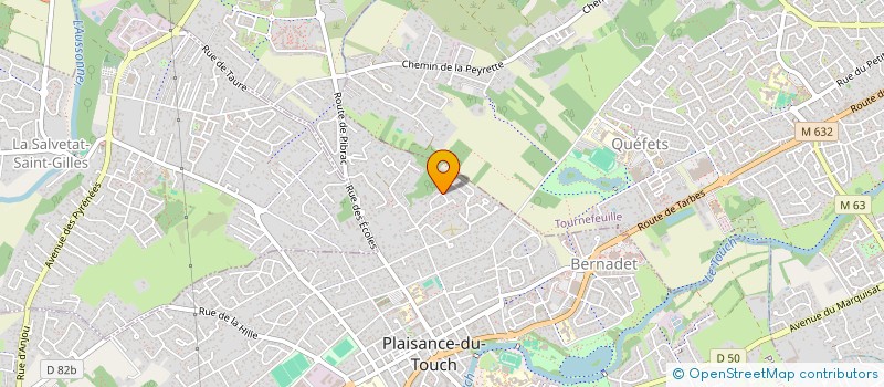 localisation de l'entreprise SCI LYP  PLAISANCE-DU-TOUCH