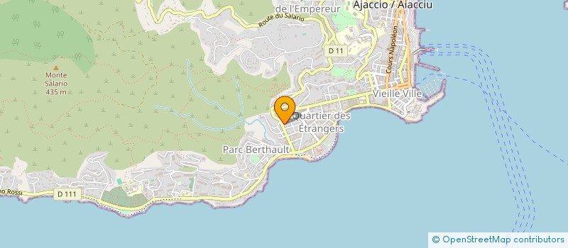 localisation de l'entreprise SCI LYPHIE à AJACCIO