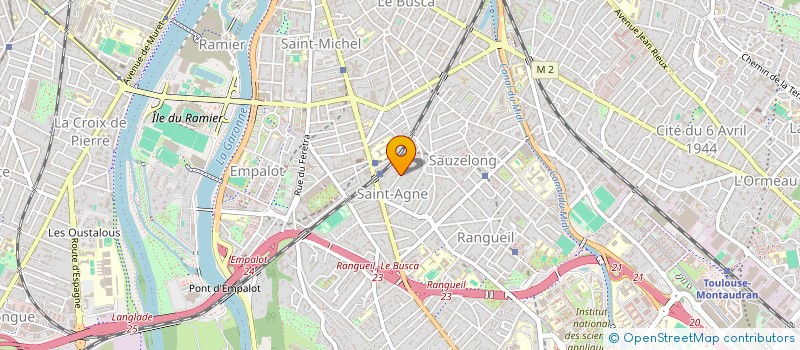 localisation de l'entreprise SCI LYRA à TOULOUSE