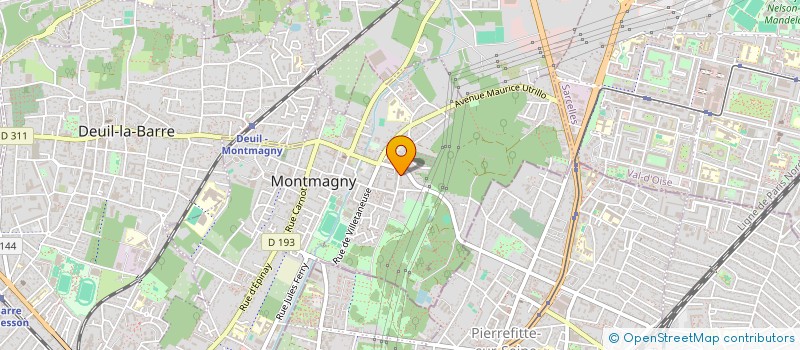 localisation de l'entreprise SCI LYRAID  MONTMAGNY