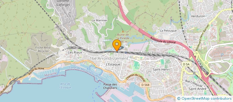 localisation de l'entreprise SCI LYS à MARSEILLE