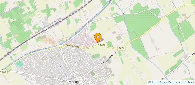 localisation de l'entreprise SCI LYS  MAUGUIO