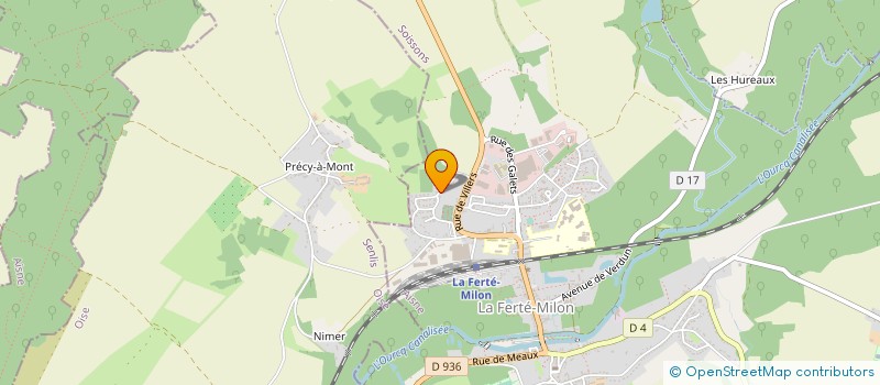 localisation de l'entreprise SCI LYS  LA FERTE-MILON