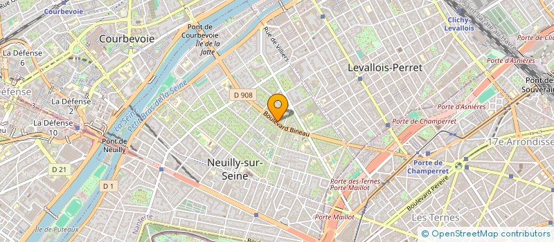 localisation de l'entreprise SCI LYS à NEUILLY-SUR-SEINE