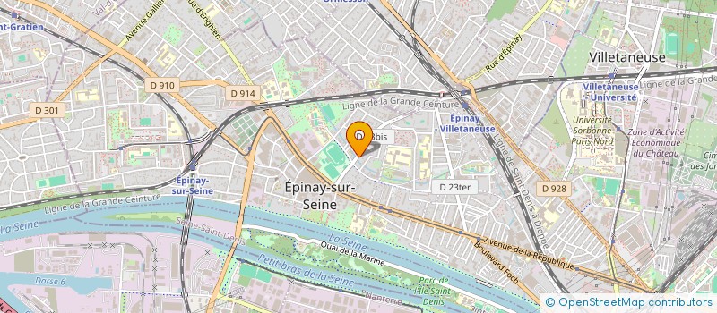 localisation de l'entreprise SCI LYS à EPINAY-SUR-SEINE