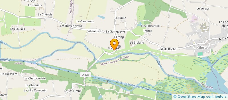 localisation de l'entreprise SCI LYS  LA GACILLY