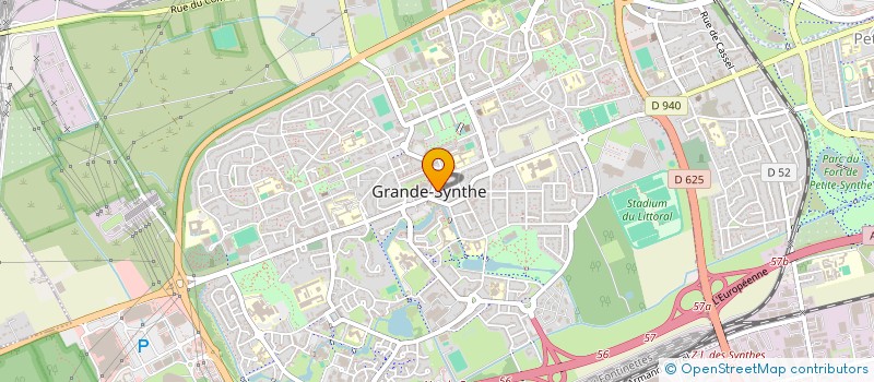 localisation de l'entreprise SCI LYS & FILS  GRANDE-SYNTHE