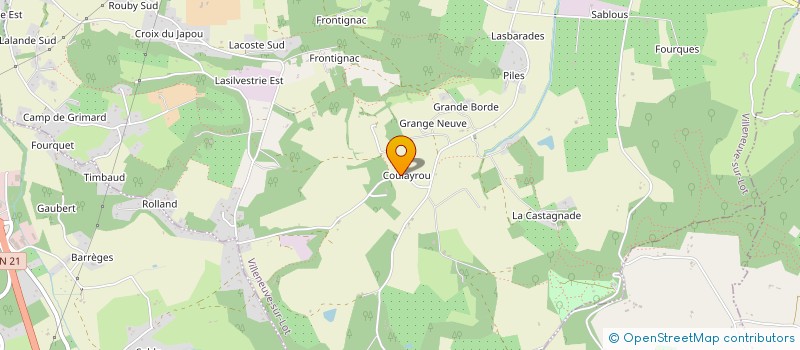 localisation de l'entreprise SCI LYS ROUGE  VILLENEUVE-SUR-LOT