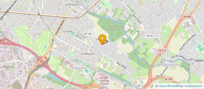 localisation de l'entreprise SCI LYS UP IMMO à VILLENEUVE-D'ASCQ