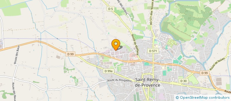 localisation de l'entreprise SCI LYSA  SAINT-REMY-DE-PROVENCE