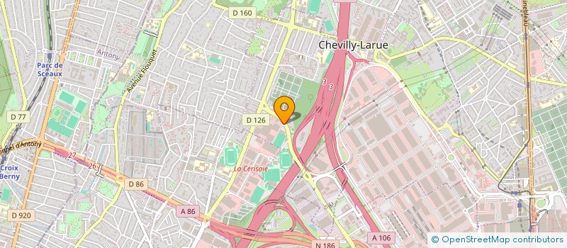 localisation de l'entreprise SCI LYSDEN  CHEVILLY-LARUE