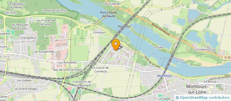 localisation de l'entreprise SCI LYSE à MONTLOUIS-SUR-LOIRE