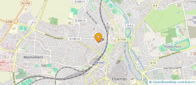 localisation de l'entreprise SCI LYSE à CHARTRES