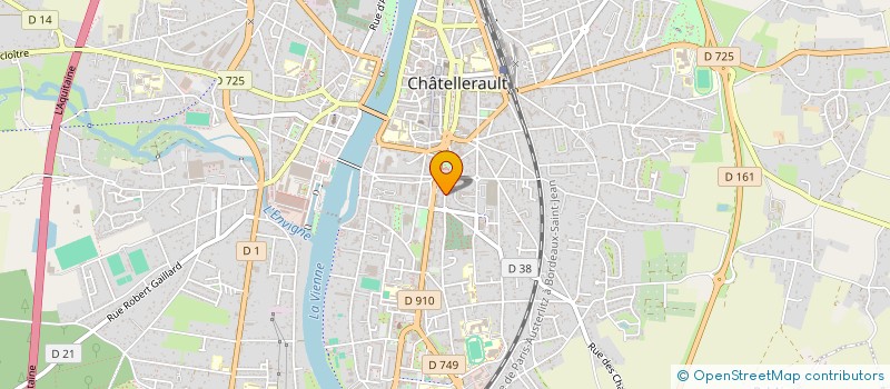 localisation de l'entreprise SCI LYSEA  CHATELLERAULT