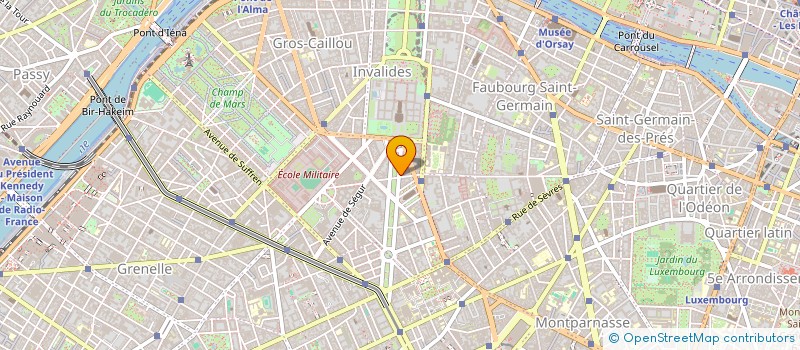 localisation de l'entreprise SCI LYSKAMM  PARIS