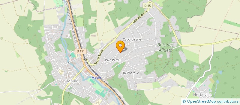 localisation de l'entreprise SCI LYTASSI  MAULE