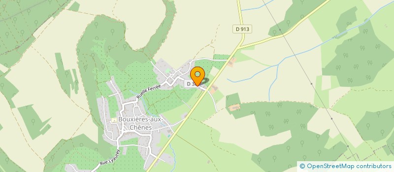 localisation de l'entreprise SCI LYVA  BOUXIERES-AUX-CHENES