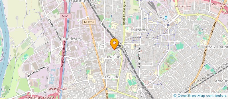 localisation de l'entreprise SCI LZI à TOULOUSE