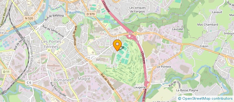 localisation de l'entreprise SCI M 2 G à LIMOGES
