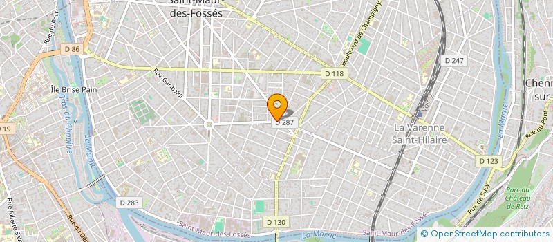 localisation de l'entreprise SCI M.2.I à SAINT-MAUR-DES-FOSSES