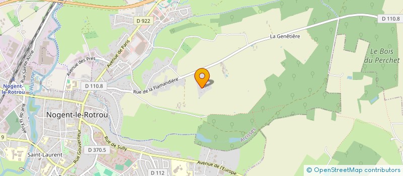 localisation de l'entreprise SCI M 3 G  ARCISSES