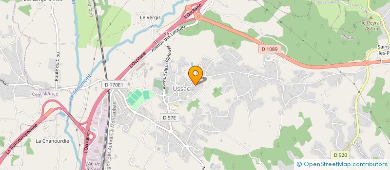 localisation de l'entreprise SCI M.3B  SAINTE FEREOLE