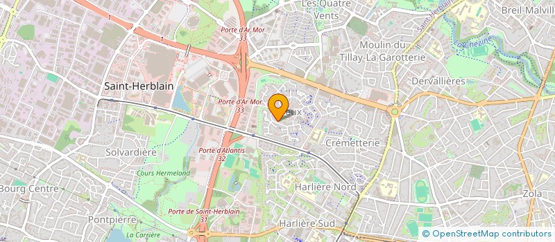 localisation de l'entreprise SCI M  SAINT-HERBLAIN