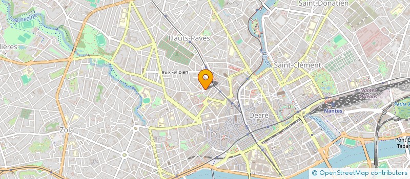 localisation de l'entreprise SCI M.A. à NANTES