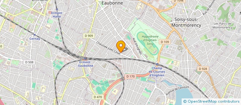 localisation de l'entreprise SCI M.A. à EAUBONNE