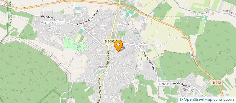 localisation de l'entreprise SCI M.A.  VIARMES