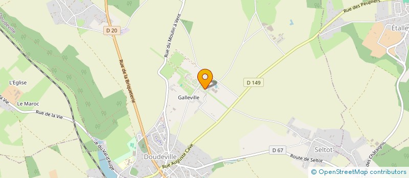 localisation de l'entreprise SCI M.A.C à DOUDEVILLE