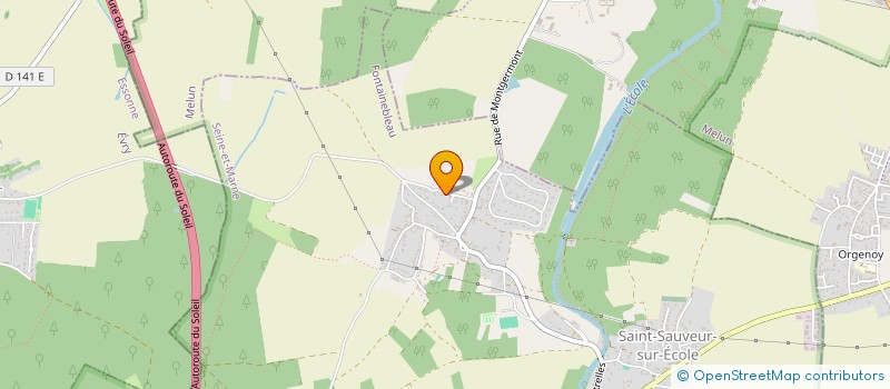 localisation de l'entreprise SCI M.A.C.X  SAINT-SAUVEUR-SUR-ECOLE