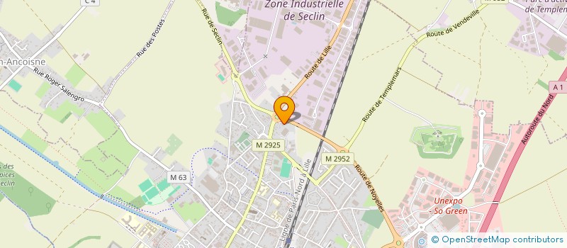 localisation de l'entreprise SCI M.A.D à SECLIN