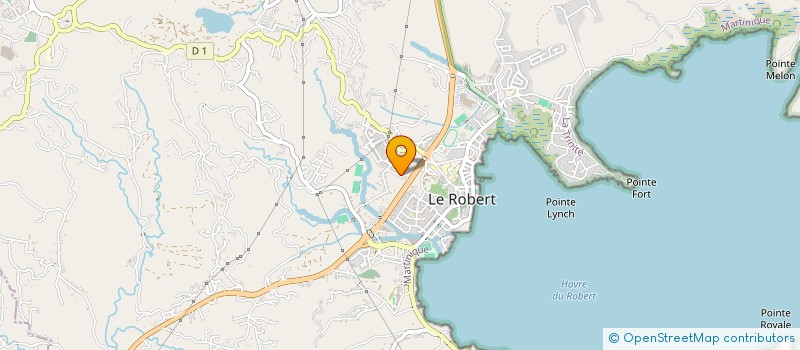 localisation de l'entreprise SCI M.A.D.I  LE ROBERT