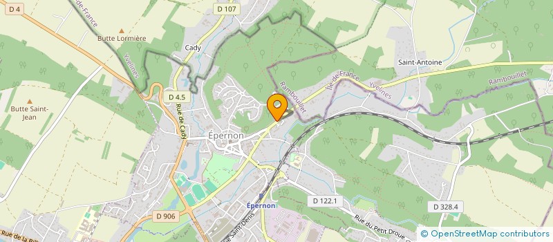 localisation de l'entreprise SCI M.A.G.P  EPERNON