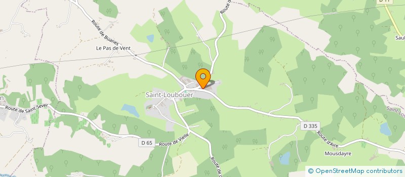 localisation de l'entreprise SCI  M A I  SAINT-LOUBOUER
