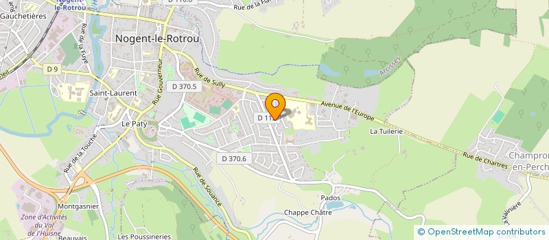 localisation de l'entreprise SCI M.A.M. à NOGENT-LE-ROTROU