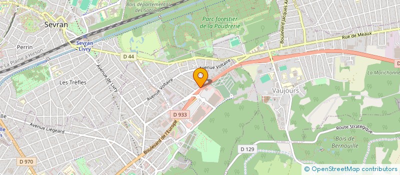 localisation de l'entreprise SCI M.A.M à LIVRY-GARGAN