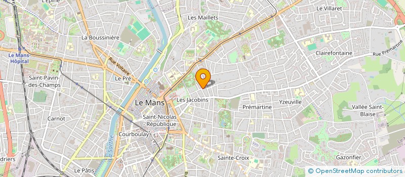 localisation de l'entreprise SCI M.A.N.S.  LE MANS