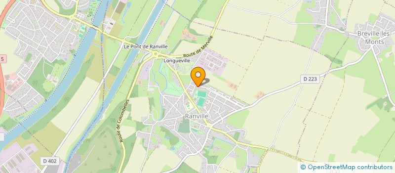 localisation de l'entreprise SCI M.A.NO à RANVILLE