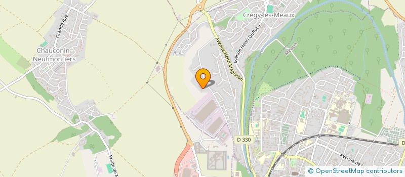 localisation de l'entreprise SCI M.A.O  CREGY-LES-MEAUX