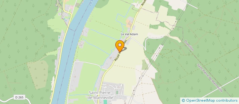 localisation de l'entreprise SCI M.A.P  SAINT-PIERRE-DE-MANNEVILLE