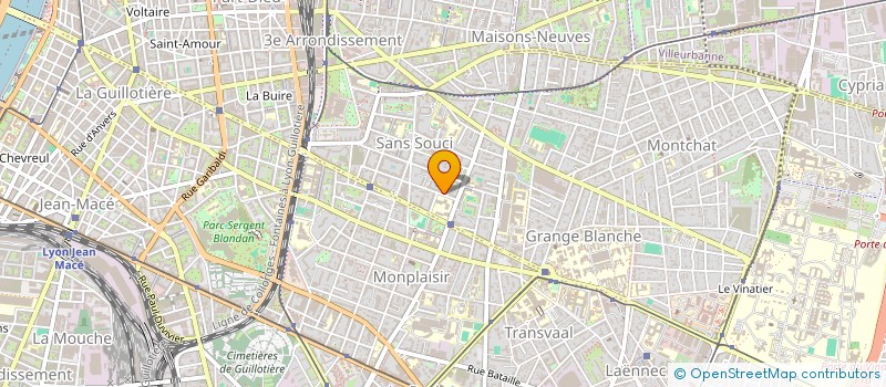 localisation de l'entreprise SCI M.A.R.B.B  LYON