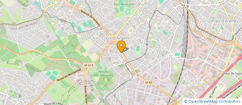 localisation de l'entreprise SCI M.A.S.T. à MONTPELLIER
