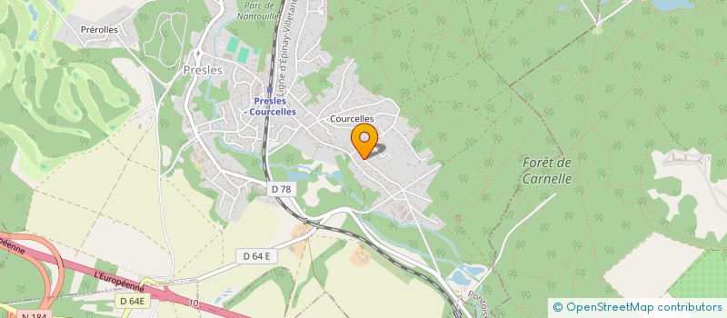 localisation de l'entreprise SCI M.A.T. à PRESLES