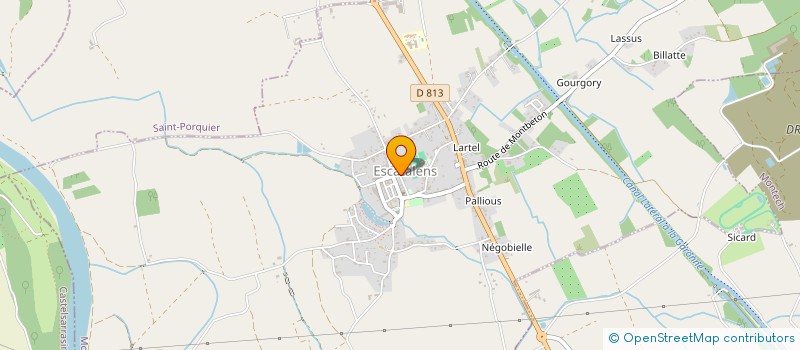 localisation de l'entreprise SCI M'AS COMPRES  ESCATALENS